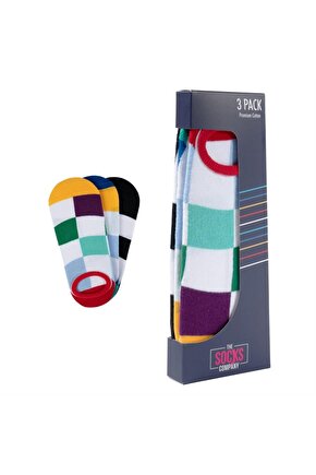 3 Çift Desenli Erkek Babet Çorap