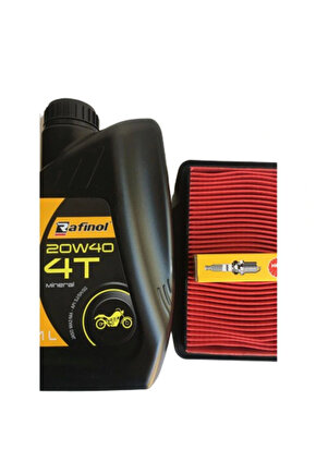 Honda Cbf Periyotik Bakım Seti Yağ+filtre+ngk Buji