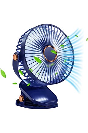 MANDALLI MİNİ ŞARJLI FAN ASKILI VANTİLATÖR MASAÜSTÜ HAVA SERİNLETİCİ