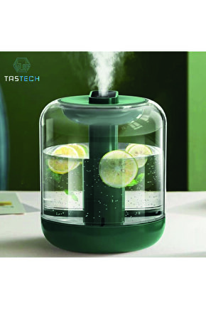 1L Sessiz Oda Hava Nemlendirici Gece Lambası Şarjlı Ev Ofis için Aroma Theraphy Uçucu Yağ Difüzör