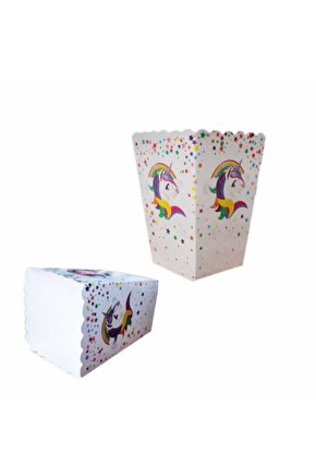 Unicorn Temalı Mısır Kutusu 8`li
