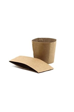 Karton Bardak Tutacağı 12 Oz Sleeve Kraft (2000 ADET)