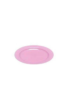 Plastik Pembe Tabak 19 Cm 10lu