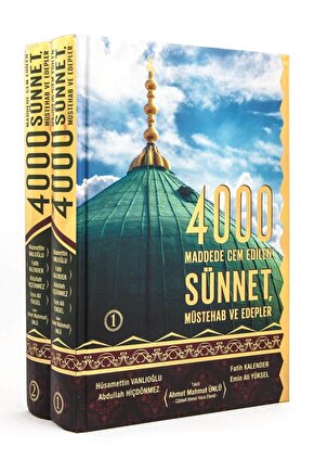 4000 Maddede Cem Edilen Sünnet Müstehap Ve Edepler 2 Cilt Cübbeli Ahmet Hoca