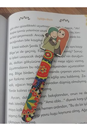 Arkadaşlar Ahşap Ayraç