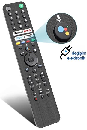 Sony Rmf-tx200b 4k Android Uyumlu Led Tv Kumandası