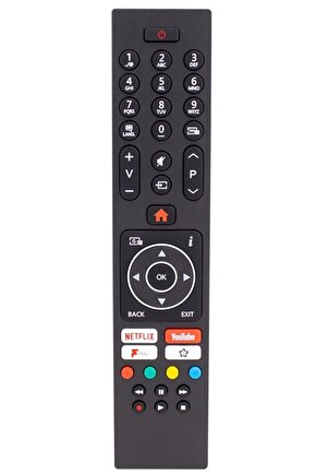 Play Tuşlu Lcd-led Tv Kumanda (RC43137-30101403) Yazısız Kumandastore