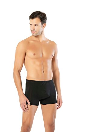 6 Adet Büyük Beden Pamuklu Rahat Kalıp Penye Erkek Boxer