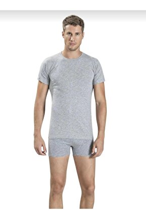 JİBER 111 ERKEK SIFIR YAKA YARIM KOL FANİLA ATLET 12 ADET