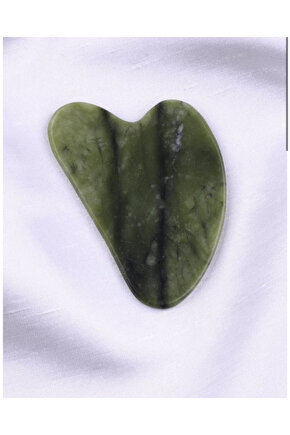 Yeşim Taşı Gua Sha  Doğal Taş Yüz Masaj Taşı