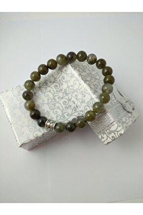 Labradorit Taşı Bileklik Doğaltaş Unisex Bileklik