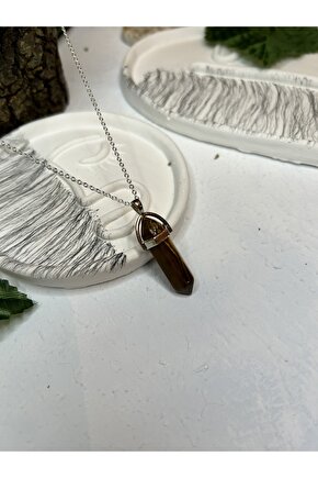 Kaplangözü Taşı Çivi Kolye-%100 Orijinal Ve Sertifikalı