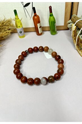 Jasper Taşı Bileklik -%100 Orijinal Ve Sertifikalı