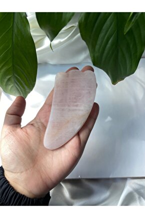 Pembe Kuvars Gua Sha
