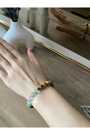 DOĞAL TAŞ KOVA BURCU BİLEKLİK