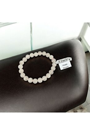 AuraStone Pembe Kuvars 8mm Doğaltaş Bileklik