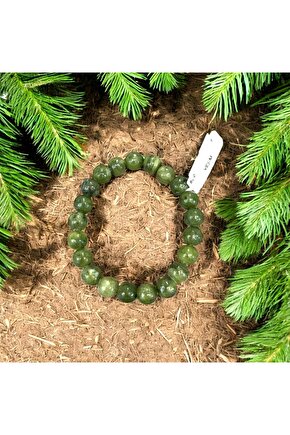 Yeşim Taşı 8mm Doğaltaş Bileklik