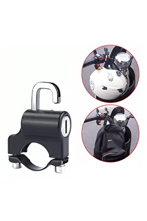 Sunup Sn-24295 22-26mm Unıversal Motosiklet Kask Kilidi