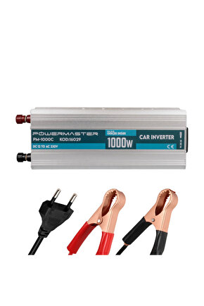Pm-1000c 12 Volt - 1000 Watt Usbli Şarjlı Inverter