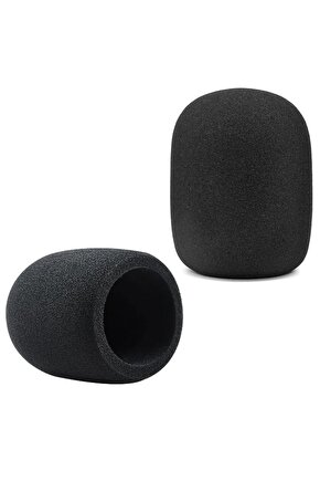 Zenger ZE-7131 EL Mikrofon Süngeri Siyah Standart Tekli