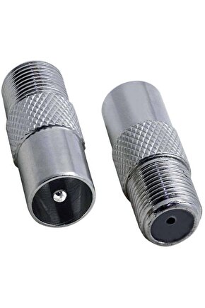 F Konnektör Dişi Anten Fişi Erkek Çevirici