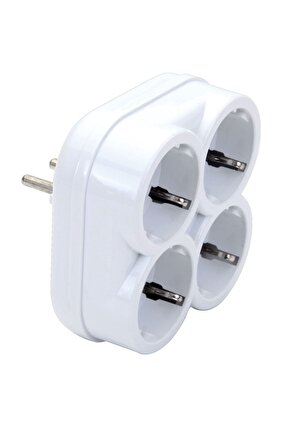 4lü Golyat Fişe Takmalı Priz