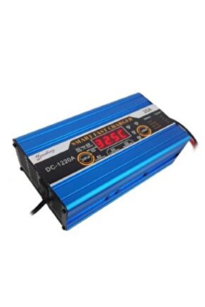 M3LFS- pm-1220 12 volt max 20 amper lcd ekranli akü şarj cihazi uyumlu