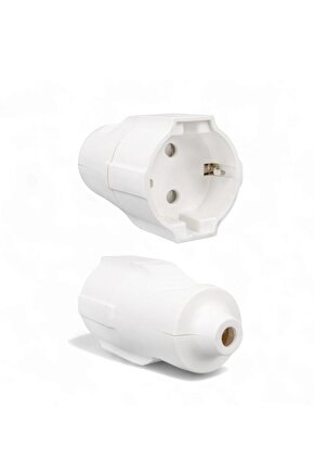 A Class Topraklı Dişi Fiş – Blister Ambalajlı, Güvenli Elektrik Bağlantısı