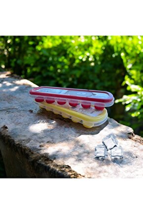 Yapışmaz Kapaklı Buzluk 12li Belirtilmemiş Plastik