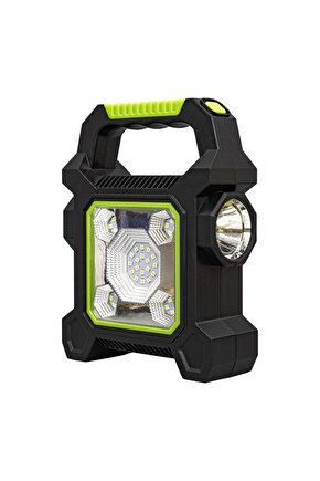 JY-258C 3 Kademeli Şarjlı Çok Fonksiyonlu Solar Işıldak