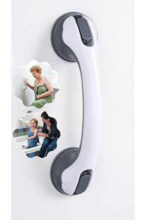 Vantuzlu Duş ve Banyo Tutunma Aparatı – Kaymaz Destek Sapı