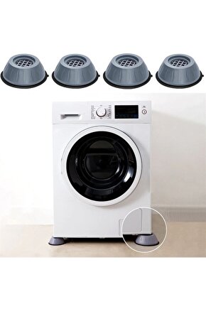 Çamaşır Makinesi Sarsıntı Titreşim Ses Önleyici Kaydırmaz Ayak 4lü Set Id:418815817