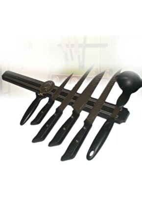 33 Cm Mıknatıslı Bıçak Stand Tutucu Bıçak Askı Duvara Monte Şef Et Meyve Bıçak Asma Aleti