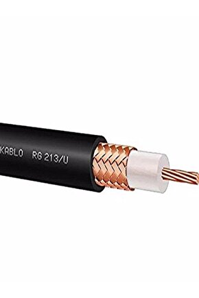 Rg213 50 Ohm Koaxial Rf Telsiz Anten Kablosu Pet-kab Marka Tseli, 40mt Makara.
