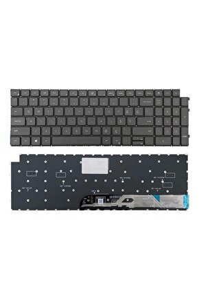 Dell Vostro 3510, 3520, 5510, 5515 Notebook Klavye - Tuş Takımı, Siyah - TR  KL1120