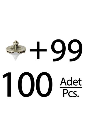 Volkswagen için Döşeme Klipsi- 100lü