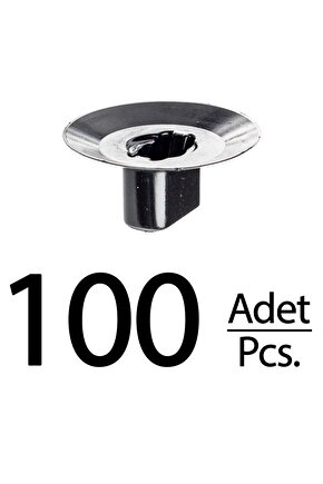 Renault Dacia Fiat için Bagaj Davlumbaz Klips - 100 Adet