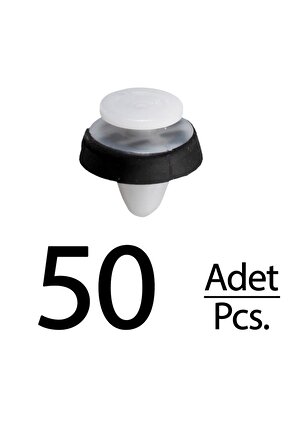 Volkswagen,Skoda, Audi, Cupra için Kapı Döşeme Klipsi- 50 Adet