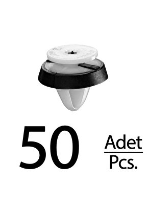 Land Rover Discovery LR2 Range Rover Evoque Sport Velar için Çamurluk Kaplama Klips - 50 Adet