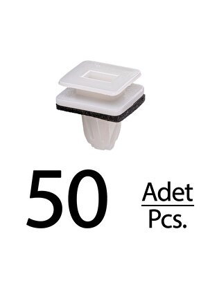 Honda HR-V Civic CR-V Odyssey TL RL ILX MDX Legend için Ön Çamurluk Klips - 50 Adet