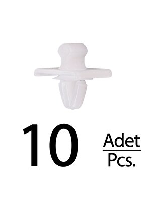 Mercedes W201 190 190D 190E için Kaplama Klips - 10 Adet