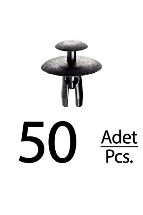 Peugeot Citroen Fiat için Davlumbaz Klips - 50 Adet