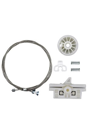 Fiat Fiorino için Cam Kriko Teli Tamir Takımı- Ön Sağ