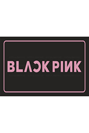 blackpink kore k pop müzik grubu tabela ev dekorasyon tablo retro ahşap poster