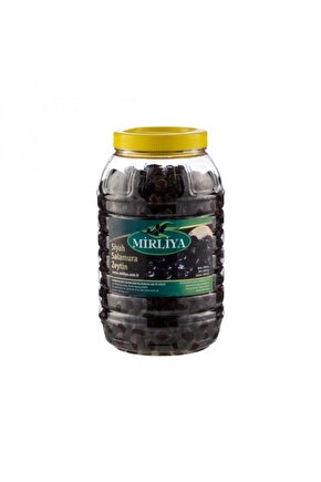 Siyah Salamura Zeytin 2 Kg Pet Kavanoz