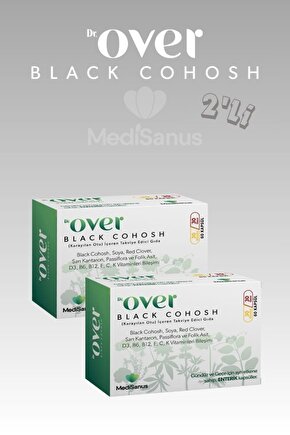Black Cohosh, Karayılan Otu, Soya, Red Clover, Sarı Kantaron, Passiflora Içeren Gıda Tak. 2 Kutu