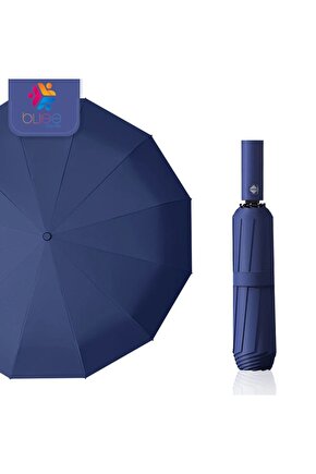 Lacivert 12 Telli Şemsiye