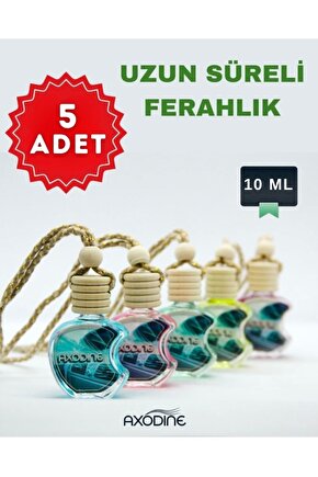 5li Dekoratif Yüksek Yayılımlı Bambu Başlıklı Oto Araç Kokusu -10 Ml- (5 ADET)