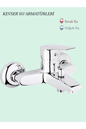 Spektra Mix Banyo Batarya Krom