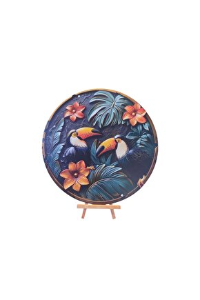 Şımartan Tukan Kuşları Duvar Tablosu